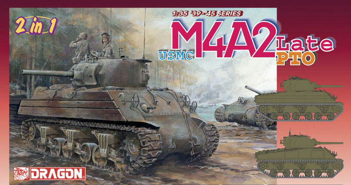 1/35 USMC M4A2(W) Late Production PTO