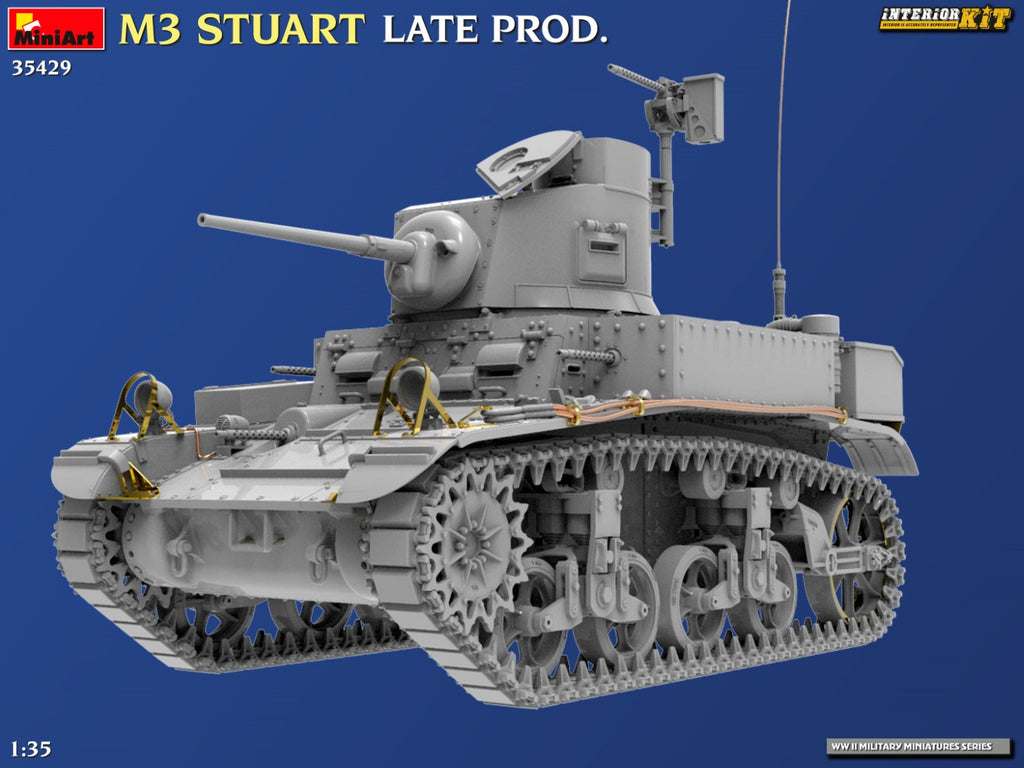 1/35 M3 Stuart Late Prod. Interior Kit