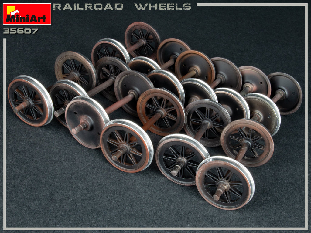 1/35 Railroad Wheels
