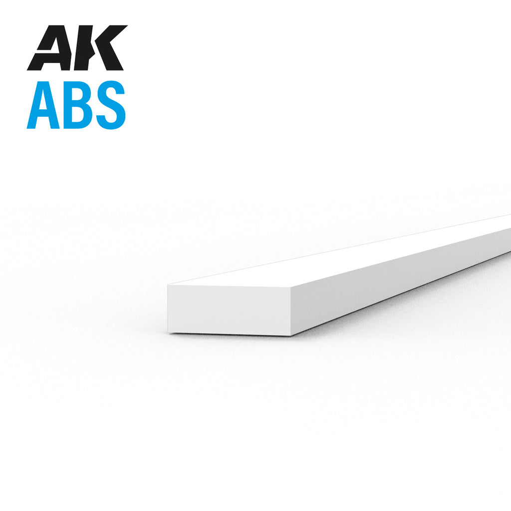 Strips 0.75 x 2.00 x 350mm - ABS STRIP