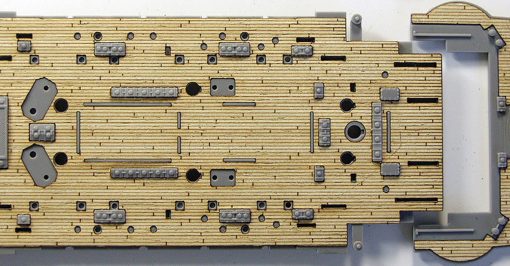 1/350 IJN Battleship MIKASA "The Battle of the Yellow Sea" w/WOODEN DECK