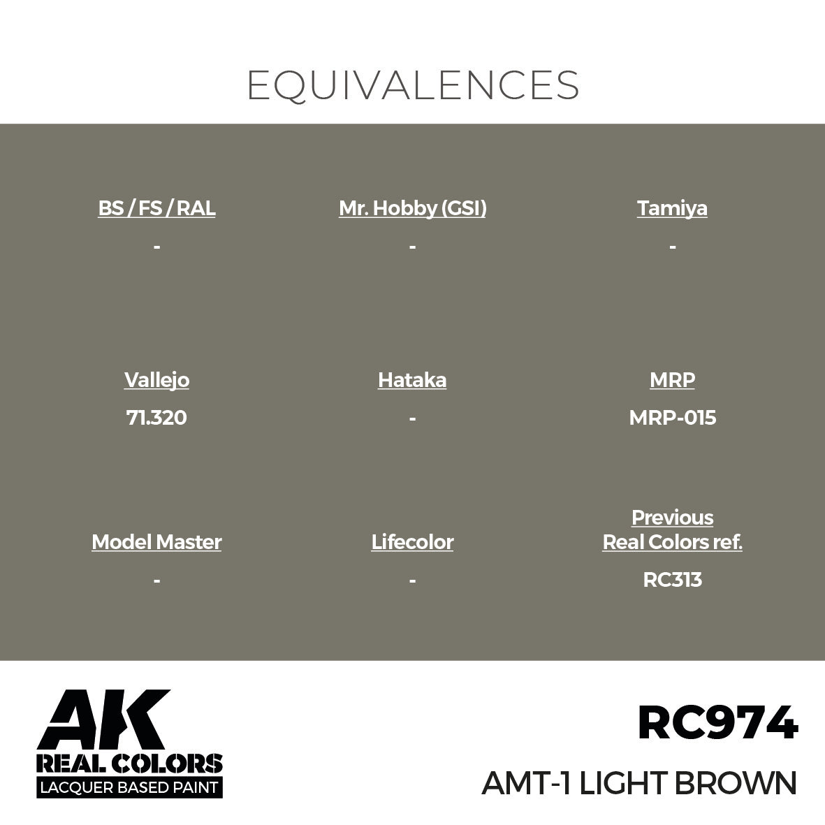 AMT-1 Light Brown 17ml