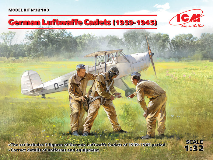 1/32 German Luftwaffe Cadets 1939-19453 figures