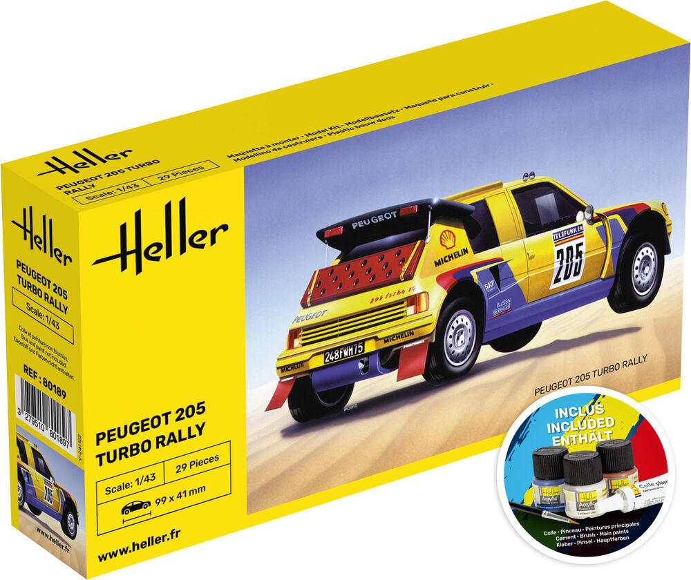 1/43 STARTER KIT Peugeot 205 Turbo Rally