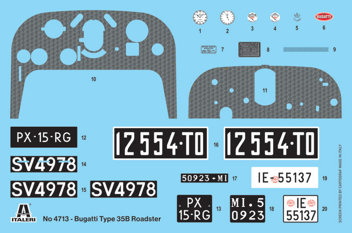 1/12 Bugatti Type 35B Roadster