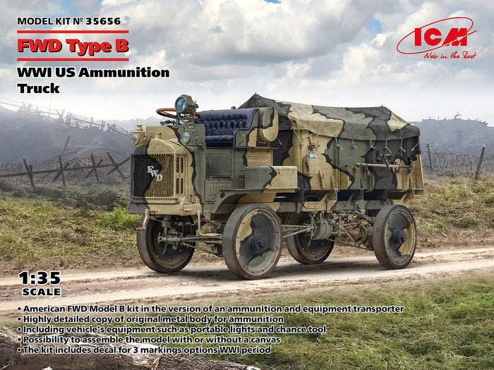 1/35 FWD Type B WWI US Ammunition Truck