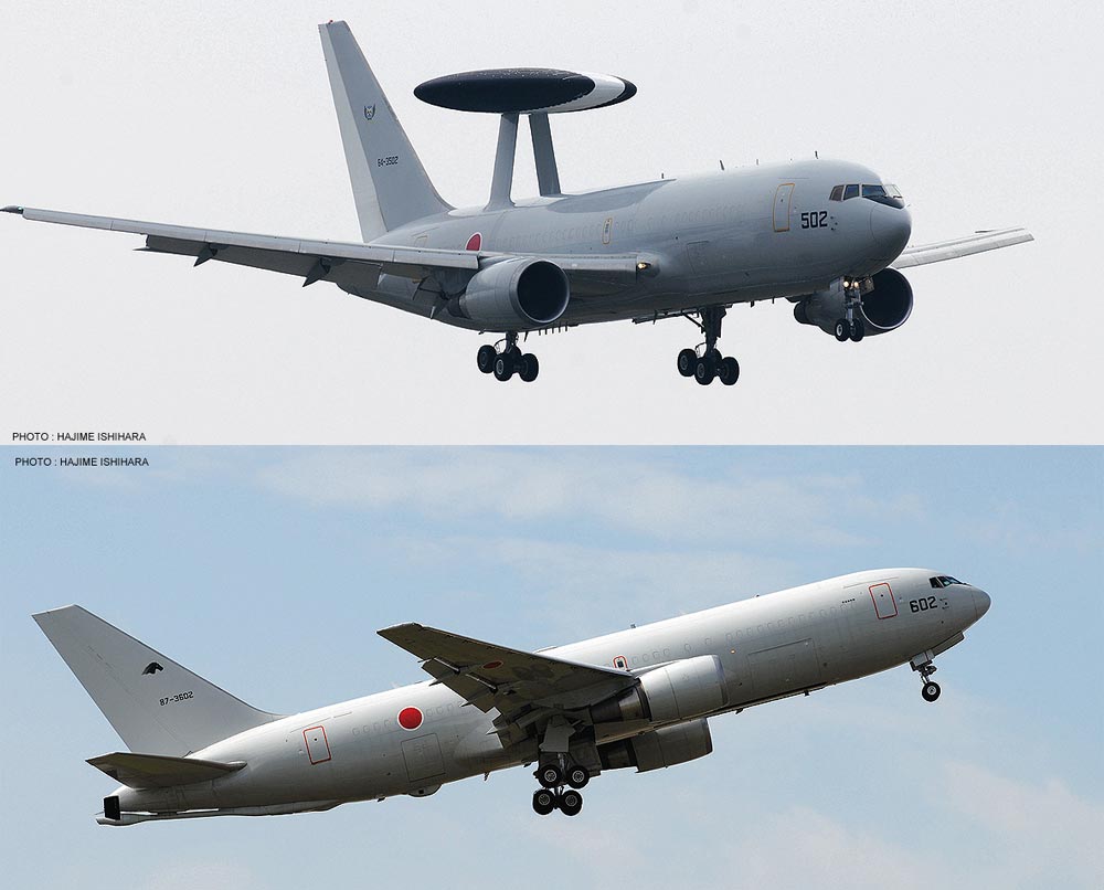1/200 KC-767J & E-767 AWACS (2 kits) Limited Edition