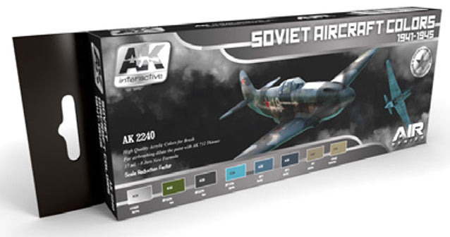 Soviet Aircraft Colors 1941-1945 Colours Set