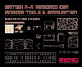 1/35 British R-R Armored Car Pioneer Tools & Ammunition (RESIN)