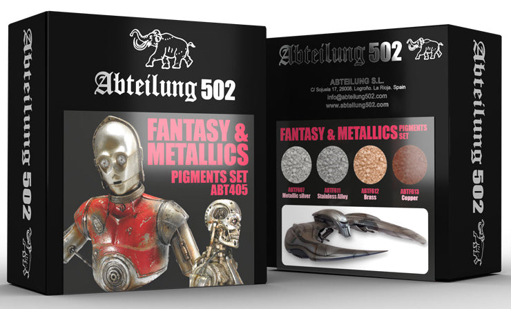 Fantasy & Metallics Pigment Set
