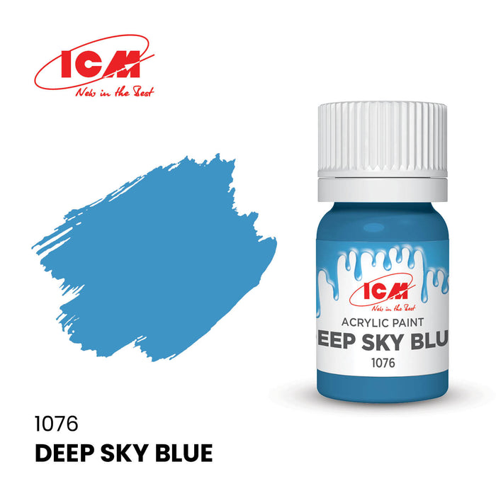 ACRYLIC PAINT Deep Sky Blue 12 ml
