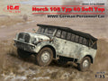 1/35 Horch 108 Typ 40 Soft Top, WWII German Personnel Car (100% new molds)