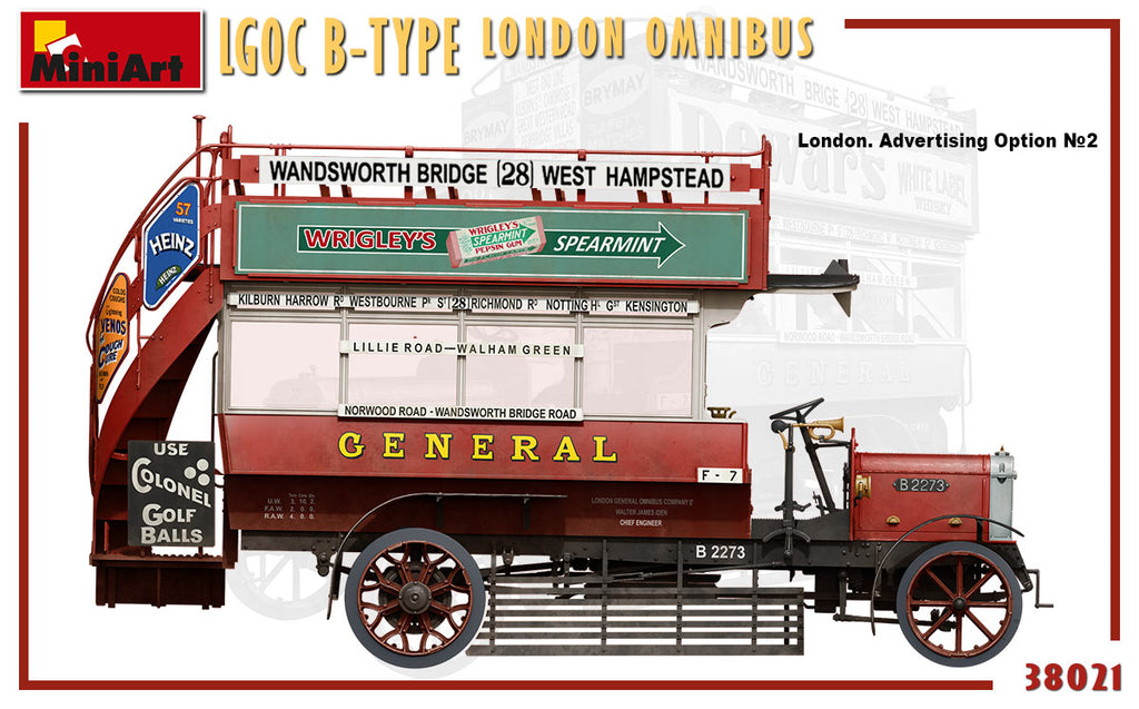 1/35 LGOC B-Type London Omnibus