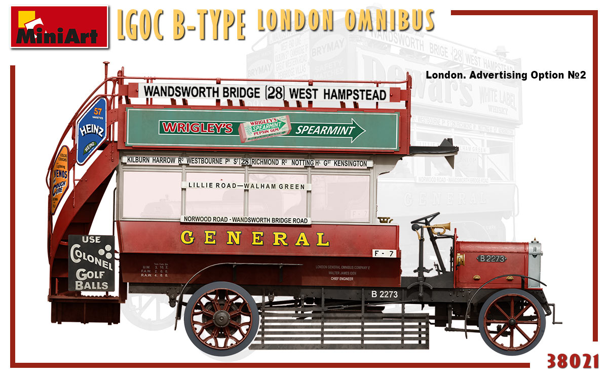 1/35 LGOC B-Type London Omnibus
