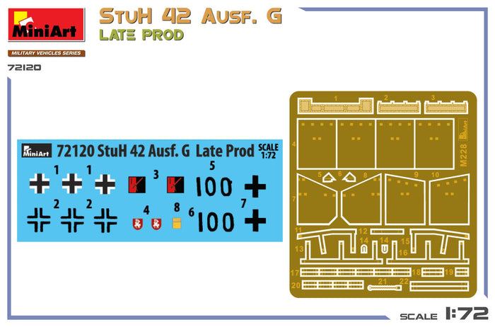 1/72 StuH 42 Ausf. G  Late Prod