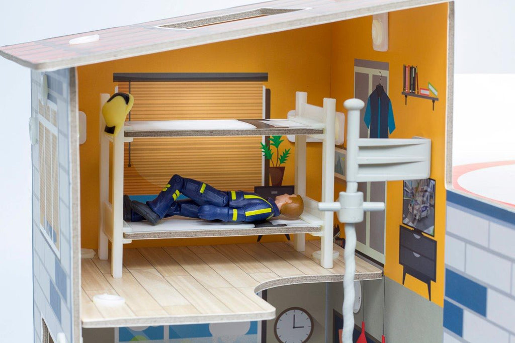 1/20 JUNIOR KIT Playset Fire Station