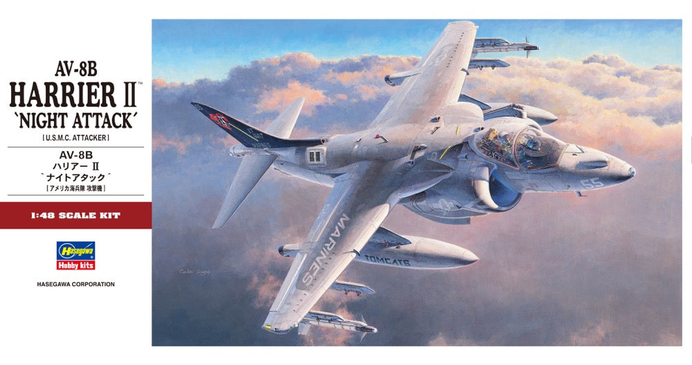 1/48 AV-8B Harrier II, Night Attack