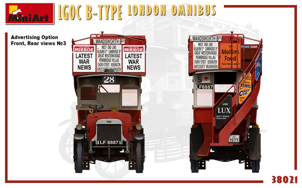 1/35 LGOC B-Type London Omnibus