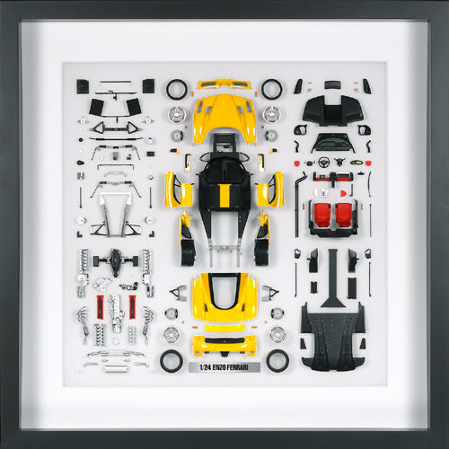 Quadro Auto Ferrari Enzo Gialla