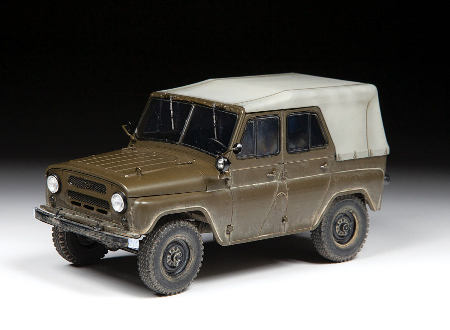 1/35 UAZ 469 Soviet military Off-Road Vehicle