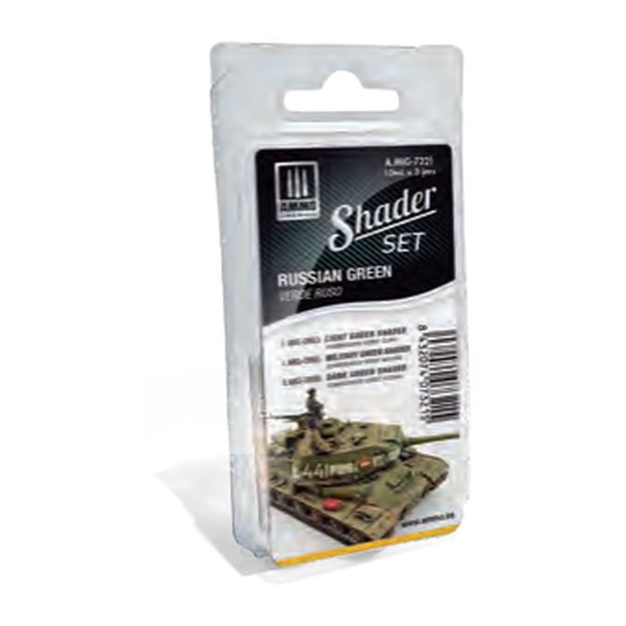 MATT SHADER Set Russian Green