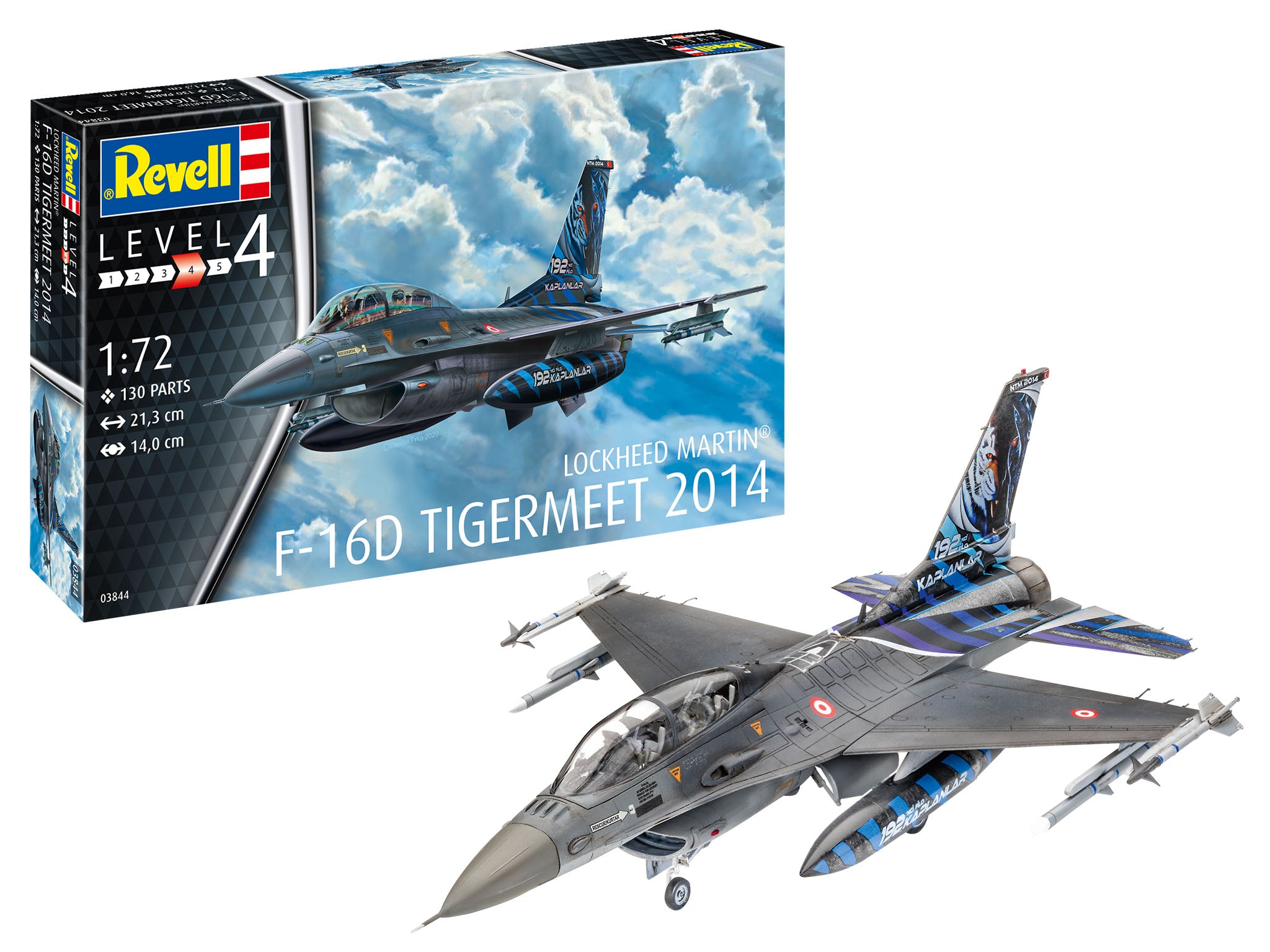 1/72 Lockheed Martin F-16D Tigermeet 2014