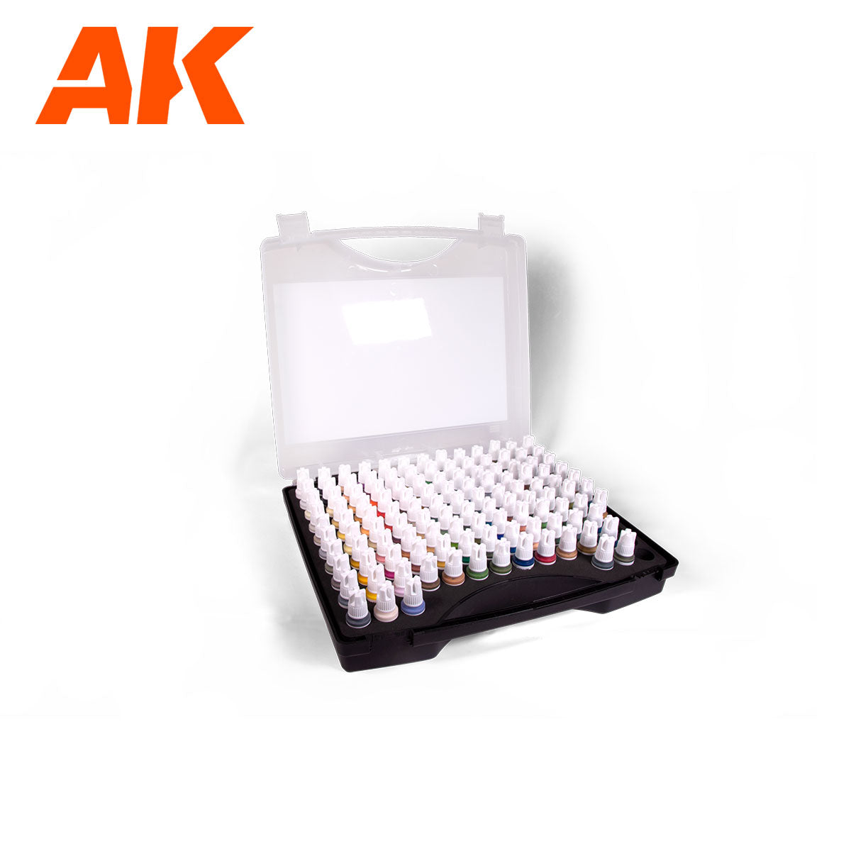 3G Plastic Briefcase 120 Figure Colors