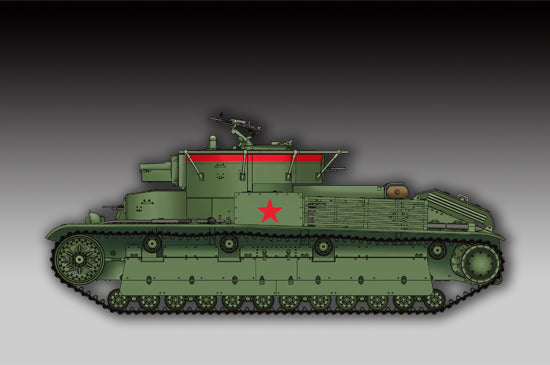1/72 Soviet T-28 Medium Tank (Welded)