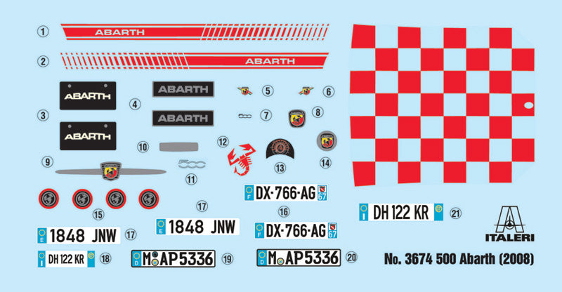 1/24 500 Abarth 2008