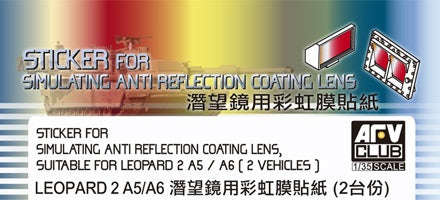 1/35 Sticker Anti Reflection For Leopard IIA5