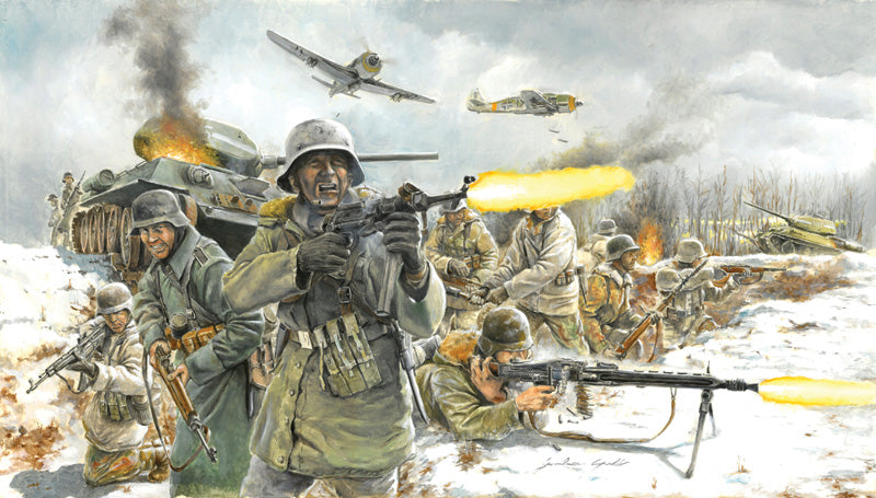 1/72 German Infantry (Winter Uniform)