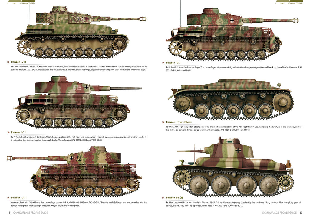 1945 German Colors Profile Guide - English