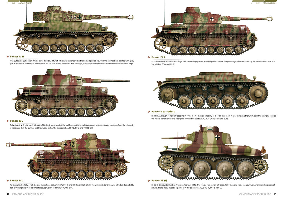 1945 German Colors Profile Guide - English