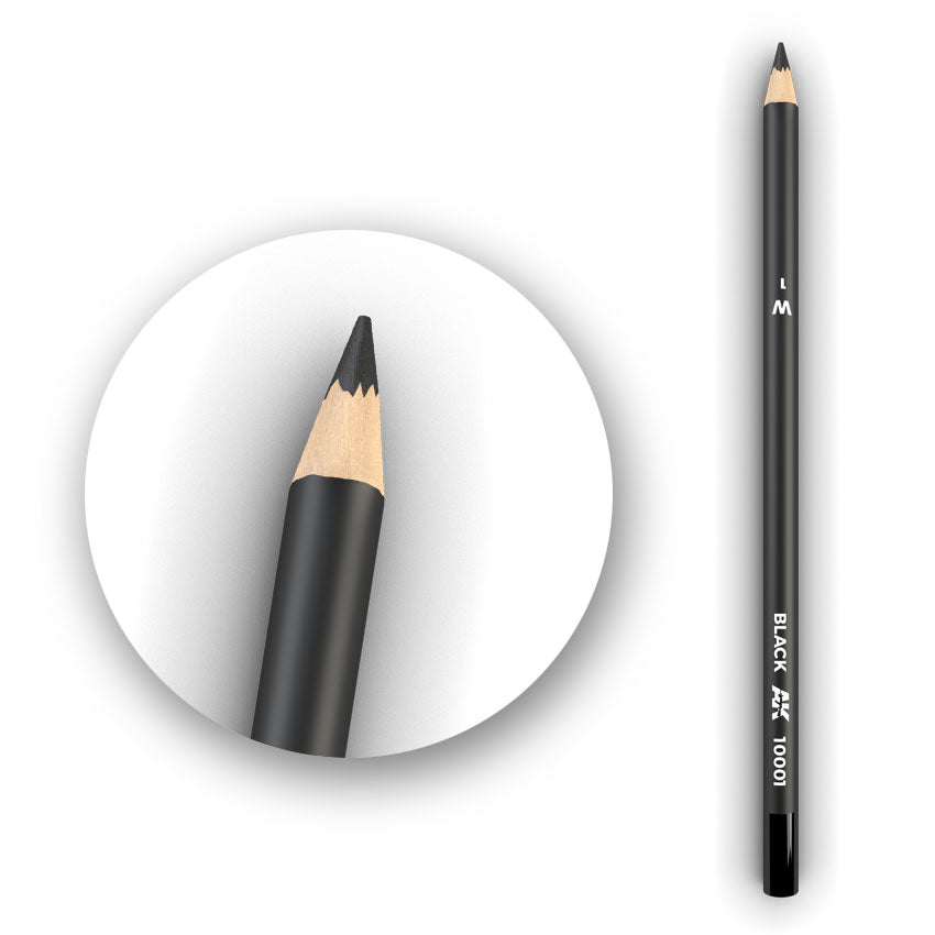 Watercolor Pencil Black