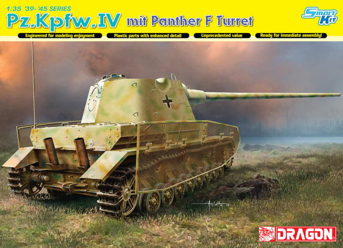 1/35 Pz.Kpfw.IV mit PANTHER F TURRET (SMART KIT)