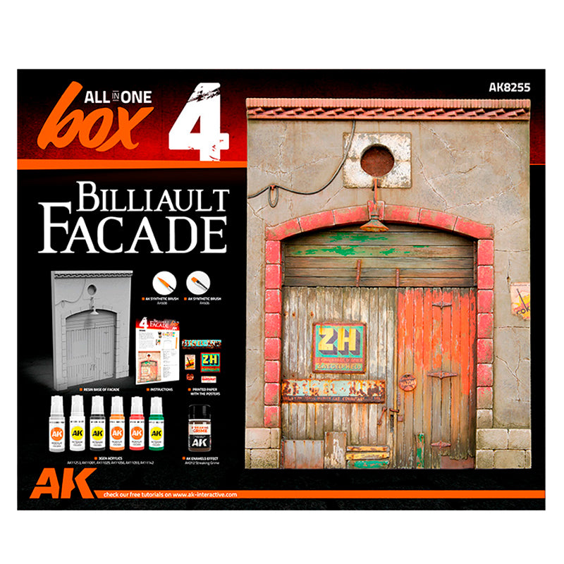 Billiault Facade Box 4 [All in One Set]