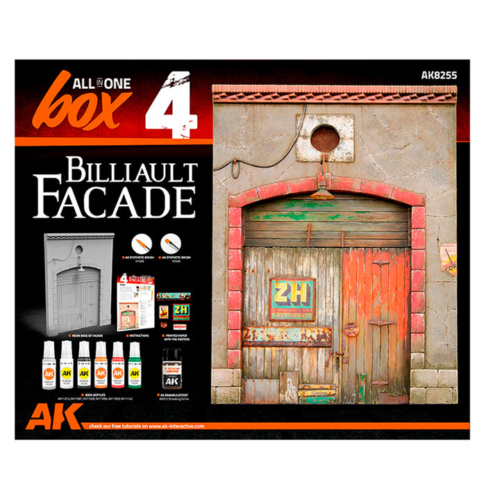Billiault Facade Box 4 [All in One Set]