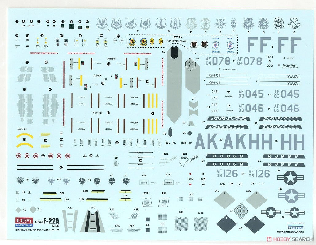 1/72 F-22A
