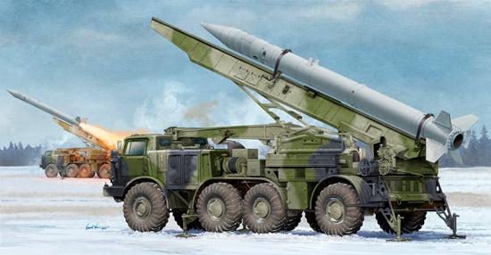 1/35 Russian 9P113 TEL with 9M21 Rocket of 9K52 Luna-M Short-Range Artillery Rocket