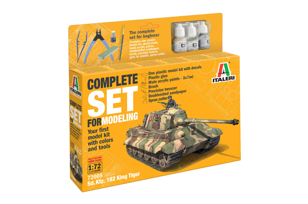 1/72 Complete Set - Sd.Kfz. 182 King Tiger