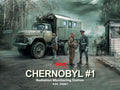 1/35 Chernobyl#1. Radiation Monitoring Station ZiL-131KShM truck & 5 fig