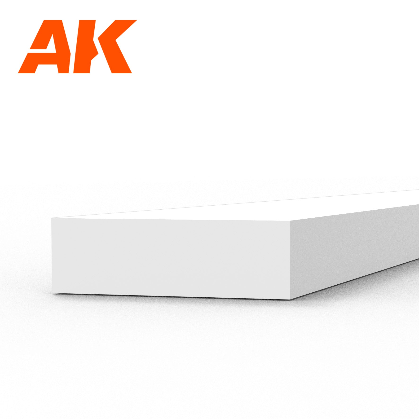 Strips 1.50 x 5.00 x 350mm - STYRENE STRIP