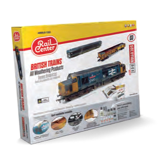 AMMO RAIL CENTER SOLUTION BOX MINI 03 - BRITISH TRAINS. All Weathering Products