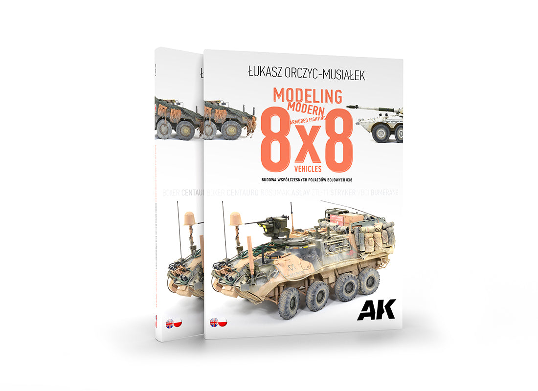 Modeling Modern Armored Fighting 8x8 Vehicles - Bilingual EN-PL