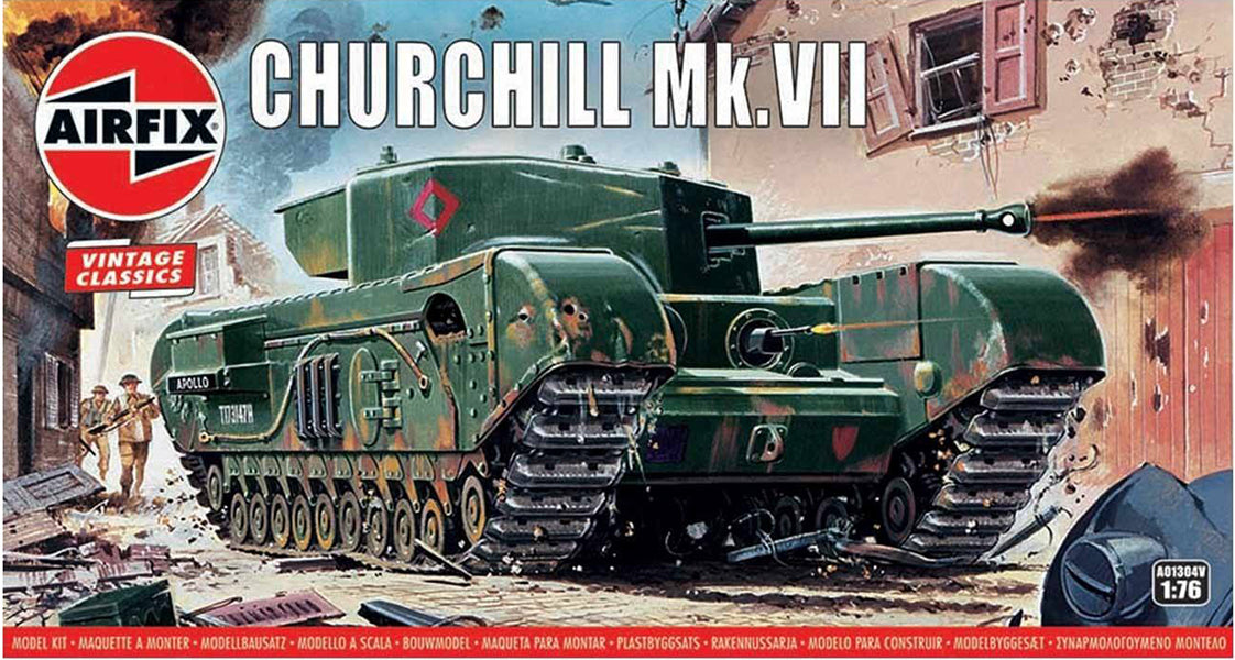 1/76 VINTAGE CLASSIC: Churchill Mk.VII Tank