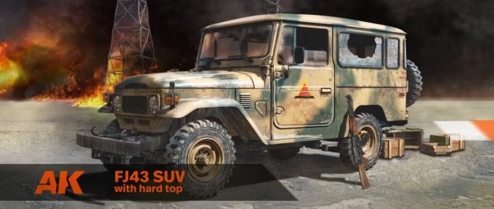 1/35 FJ43 Suv with Hard Top