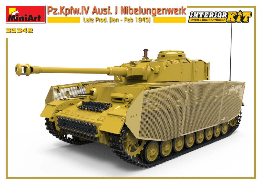1/35 Pz.Kpfw.IV Ausf. J Nibelungenwerk Late Prod. (Jan - Feb 1945)