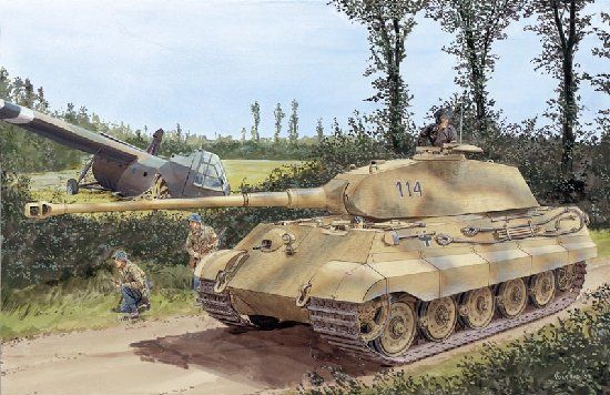 1/72 Sd.Kfz.182 Kingtiger Porsche Turret