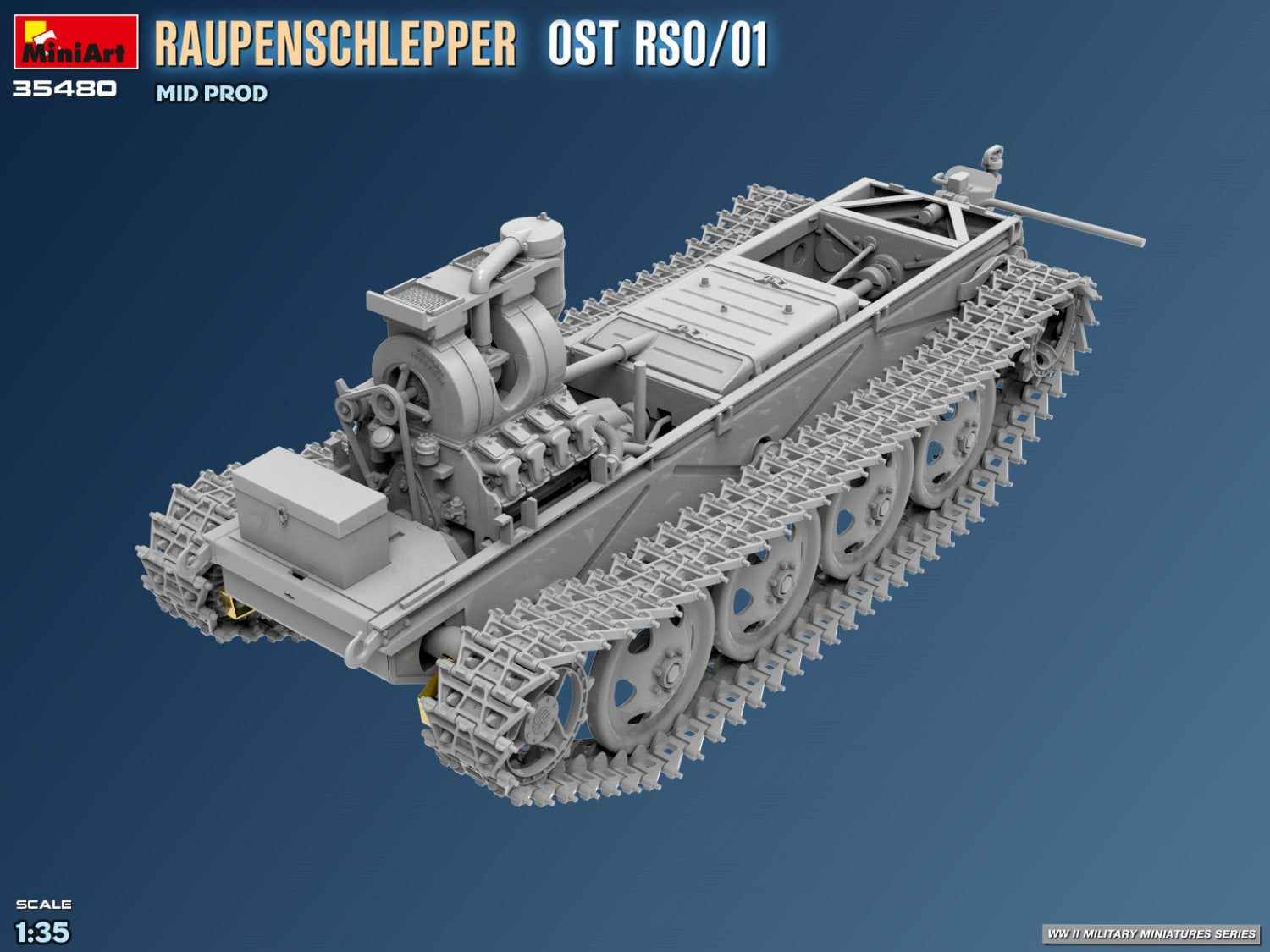 1/35 Raupenschlepper Ost RSO/01. Mid Prod