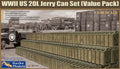 1/35 WWII US 20L Jerry Can Set